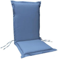 Sitzauflage Hochlehner Premium, 4 Stück, extra dick, Blau