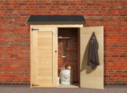 Karibu Anbauschrank 1,5 ECO - Farbe: opalgrau