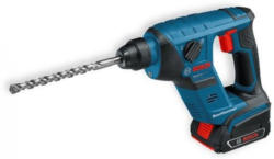 Bosch Akkubohrhammer GBH 18 V-LI Compact Professional - Lieferumfang: 2 x 3,0 Ah Li-Ion Akku, Schnellladegerät AL 1860 CV, L-BOXX