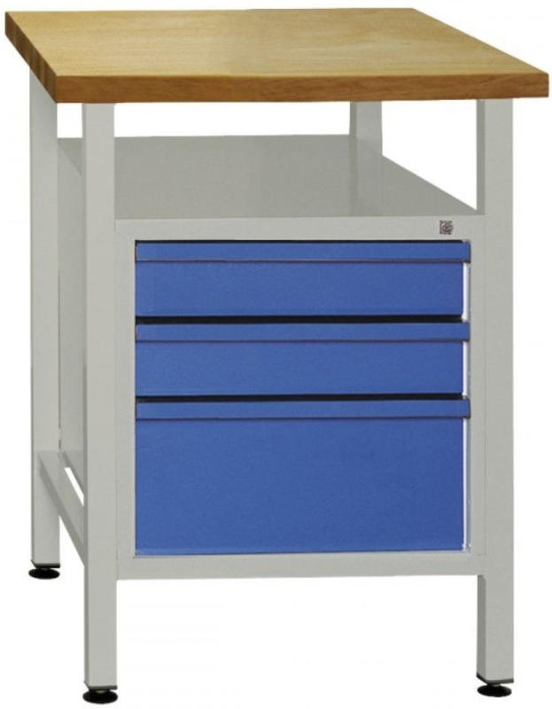 wogibtswas.at - Werkbank mit 3 Schubladen, 600x600x840 mm € 519,75