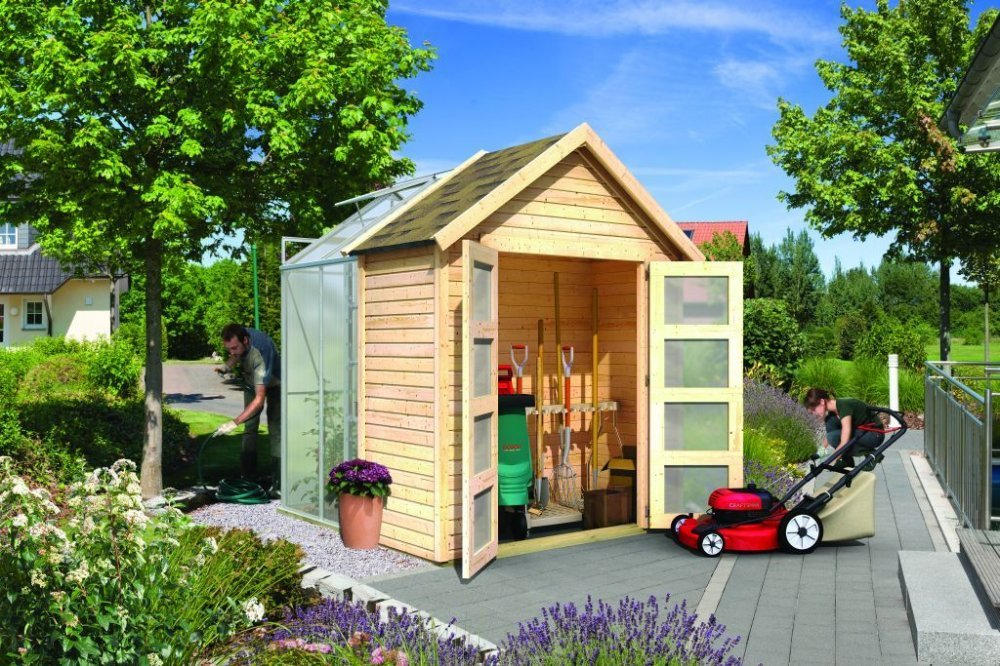 Karibu 19 Mm Gewachshaus Gartenhaus Flora 2 Nur 1 044 00 Statt 1 320 00 Steiner Shopping Angebot Wogibtswas At