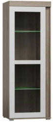 Vitrine Palamas - Abmessungen: 181 x 66 x 52 cm (H x B x T)