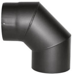 Oranier Rohrbogen 90° - Ø 150 mm - Variante: Stahl schwarz