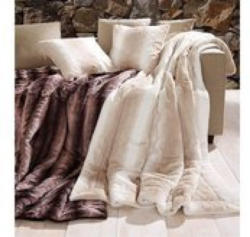 Kuschelweiches Webpelz-Kissen, Home Affaire