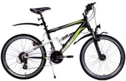 Alu-Jugendfahrrad, Karcher, »All Terrain«, 24 Zoll, 24-Gang Shimano Altus Kettenschaltung