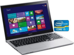 Sony SVT1511M1ES Ultrabook, 39,5 cm (15,5 Zoll), Intel Core i5, 500 GB HDD + 24 GB SSD, 4 GB DDR3