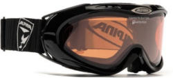 Skibrille, schwarz, Alpina, »Colambo«, Made in Germany