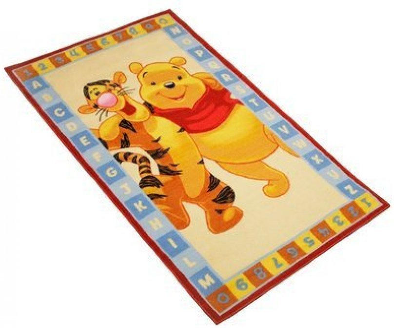 Kinder Teppich Ecorepublic Home Poohabc Winnie Pooh Abc 123