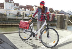 ALU-Damen-Cityrad in 26 Zoll oder 28 Zoll, 21-Gang-SHIMANO-Kettenschaltung
