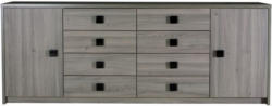 Kommode Oropos - Abmessungen: 220 x 85 x 42 cm (B x H x T)