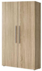 Schuhschrank Furna 19, Farbe: Sonoma Eiche - Abmessungen: 191 x 100 x 34 cm (H x B x T)