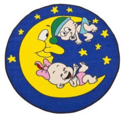 Kinder-Teppich, Hanse Home, »Mond«