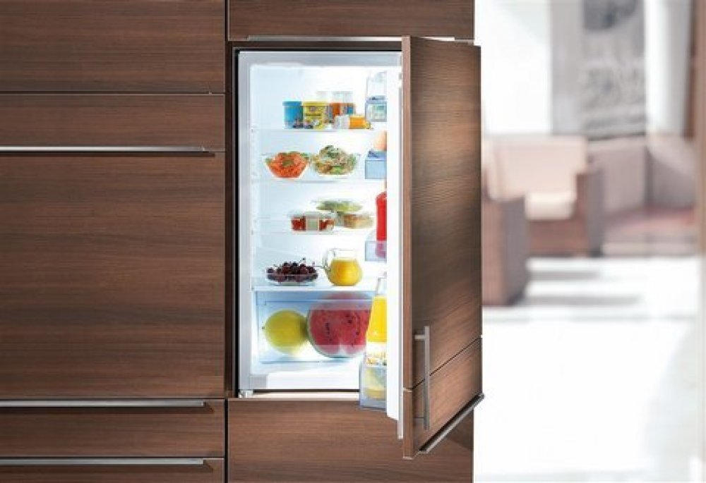 Топ встраиваемых холодильников. Встраиваемый холодильник Liebherr 4550. Встраиваемый холодильник Gorenje ri4182e1 открытие двери. Холодильник встроенный в тумбочку. Шкаф под холодильник.