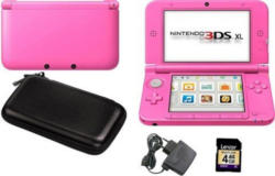Nintendo 3DS XL pink Konsolen-Set