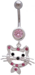Vivance Bauchnabelpiercing »Katze«