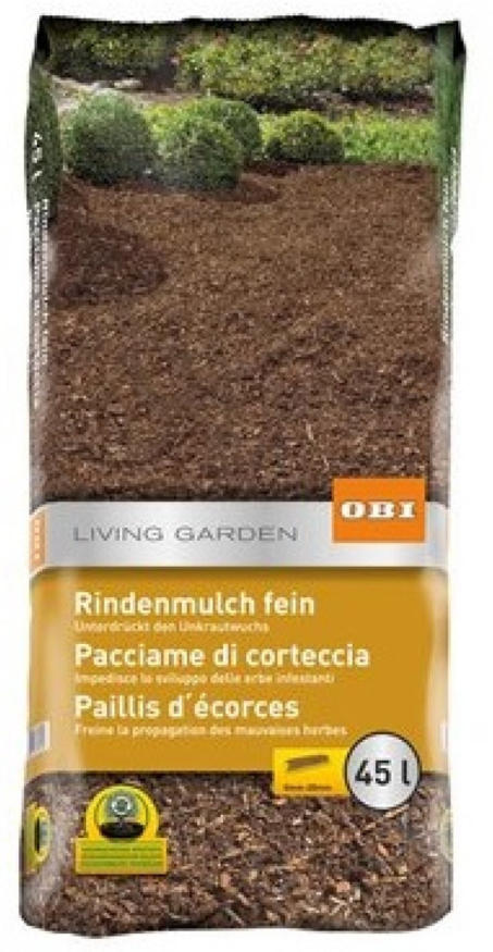 OBI Rindenmulch fein 1 x 45 l ️ Online von OBI wogibtswas.at