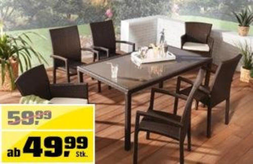 wogibtswas.at - Davenport Gartenmöbel Set € 49,99 statt € 59,99 bei OBI