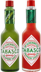 Tabasco versch. Sorten, jede 60-ml-Flasche