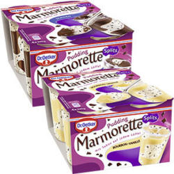 Dr. Oetker Marmorette versch. Sorten, jede 4 x 100 g = 400-g-Packung