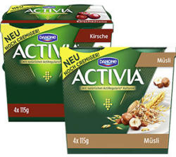 Danone Activia versch. Sorten, jede 4 x 115 g = 460-g-Packung