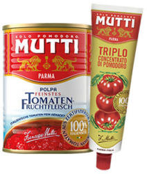 Mutti Polpa feinstes Tomatenfruchtfleisch oder Tomatenmark jede 200-g-Tube jede 400-g-Dose