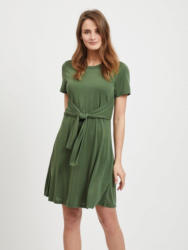 Object Bindegürteldetail Kleid mit kurzen Ärmeln