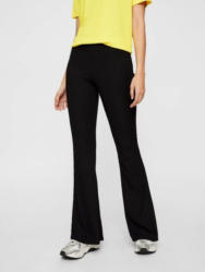 pieces Ausgestellte Mid Waist Hose