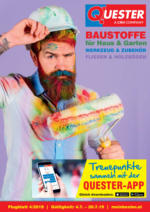 Quester Quester Flugblatt 04.07. bis 20.07. Baustoffe & Keramik - bis 20.07.2019
