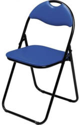 Klappstuhl, blau/schwarz