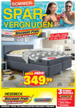 Hesebeck Discount-Profi Spar-Vergnügen - bis 31.07.2019
