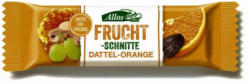 Fruchtschnitte Dattel Orange