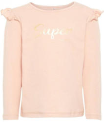 Name It Glitzerprint T-Shirt mit langen Ärmeln
