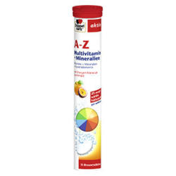 Doppelherz aktiv A-Z Multivitamin + Mineralien Brausetabletten jede 15er-Dose