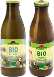 Schwarzwaldmilch Bioland Frische Milch 1,5/3,8 % Fett, jede 1-Liter-Flasche