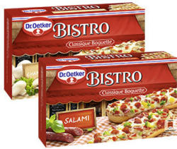 Dr. Oetker Bistro Baguettes gefroren, versch. Sorten, jede 250-g-Packung
