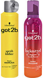Got2B Styling Artikel versch. Sorten, jede 250-ml-Tube/300/200-ml-Flasche/Dose