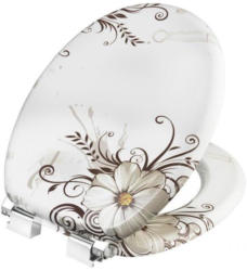 WC-Sitz Brown Flower