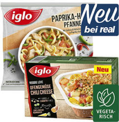 iglo Fertiggerichte oder Veggie Love versch. Sorten, gefroren, jede 370-g-Packung / jeder 450-g-Beutel
