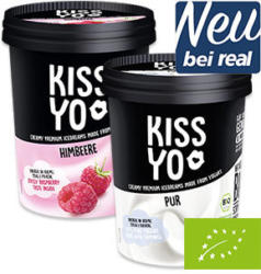 KISS YO Bio Joghurteis versch. Sorten, jeder 500-ml-Becher