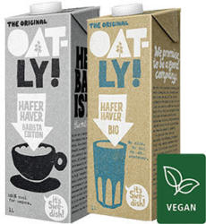 OATLY! Haferdrink Barista oder Bio und weitere Sorten, jede 1-Liter-Packung