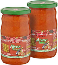 Podravka Ajvar mild oder scharf, jedes 690-g-Glas