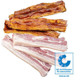 Frischer Schweinebauch mit Knochen, in Scheiben, natur oder mariniert, je 1 kg