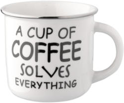 Tasse mit Spruch