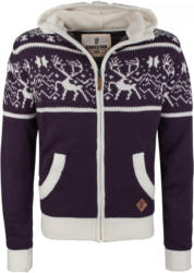Kapuzenstrickjacke