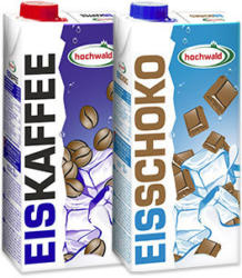 hochwald Eiskaffee oder Eisschokodrink jede 1-Liter-Packung