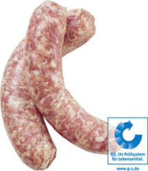 Frische Meistermetzgerbratwurst je 1 kg