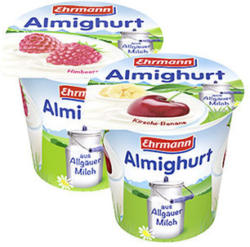 Ehrmann Almighurt Fruchtjoghurt versch. Sorten, jeder 150-g-Becher