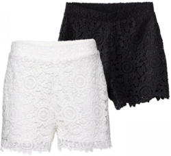 Damen-Shorts mit Spitzenbesatz