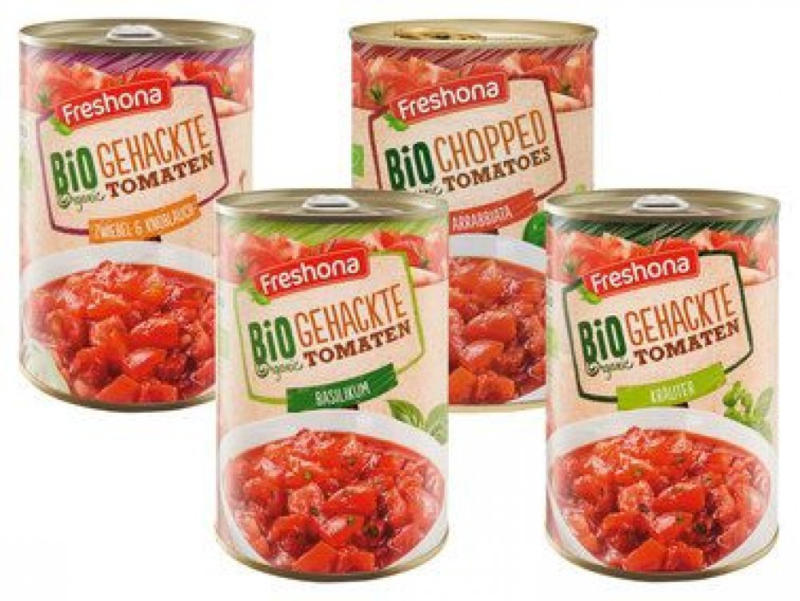 FRESHONA Gehackte BioTomaten ️ Online von Lidl Österreich wogibtswas.at