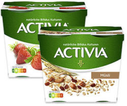 Danone Activia versch. Sorten, jede 4 x 115 g = 460-g-Packung